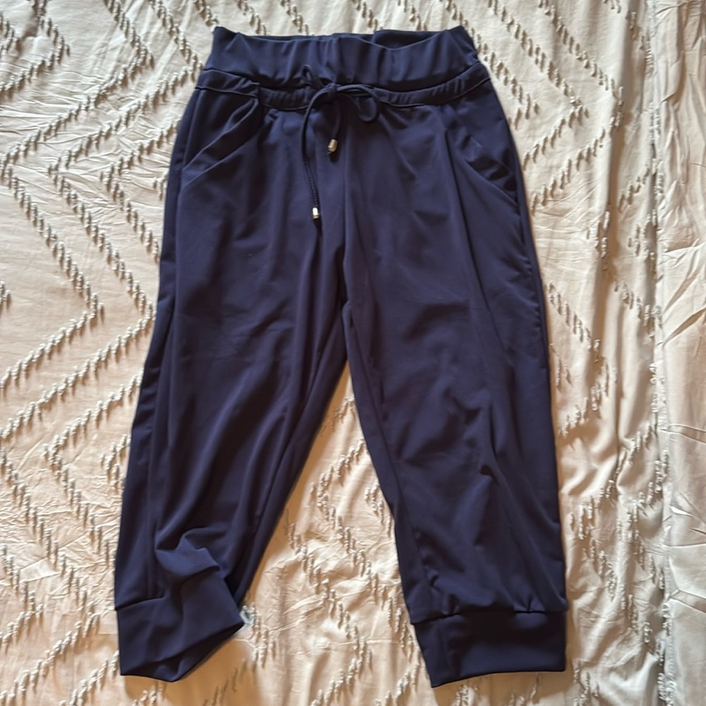 EUC Navy Cropped Pants